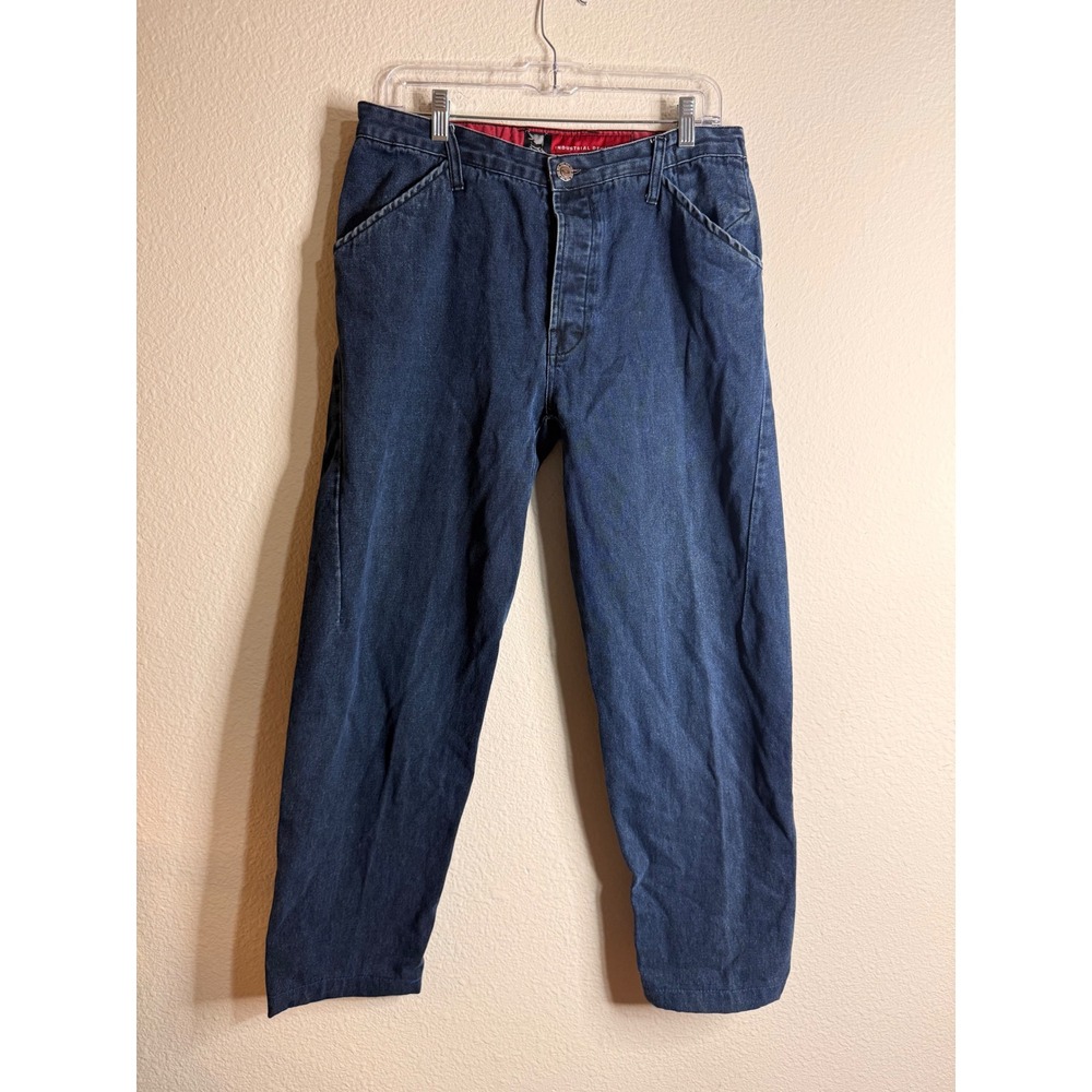 Oakley Industrial Denim Jeans 32x29 Vintage Y2K 90s Painter Carpenter Skater